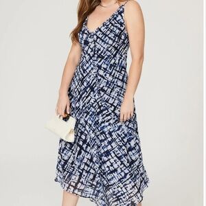 Jason Wu Blue and White Patterned Dress